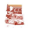 Retro poster sticker - Image 3