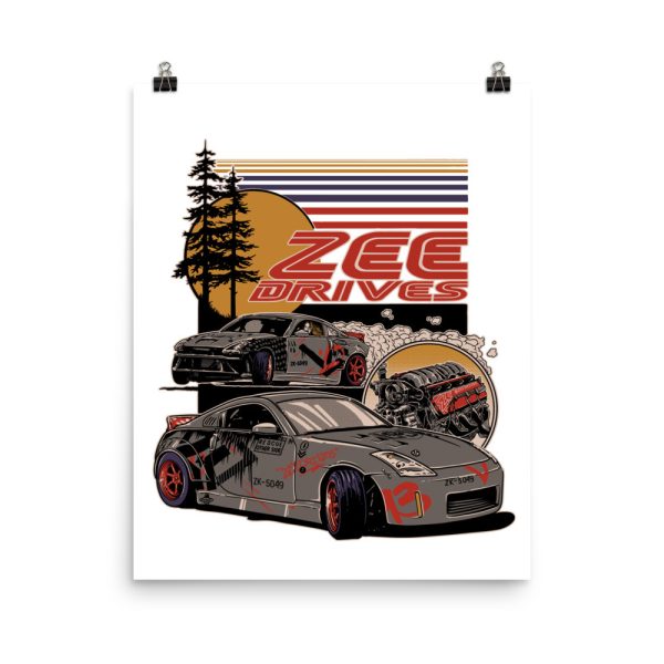 Full Color Zeedrives Poster - Image 6