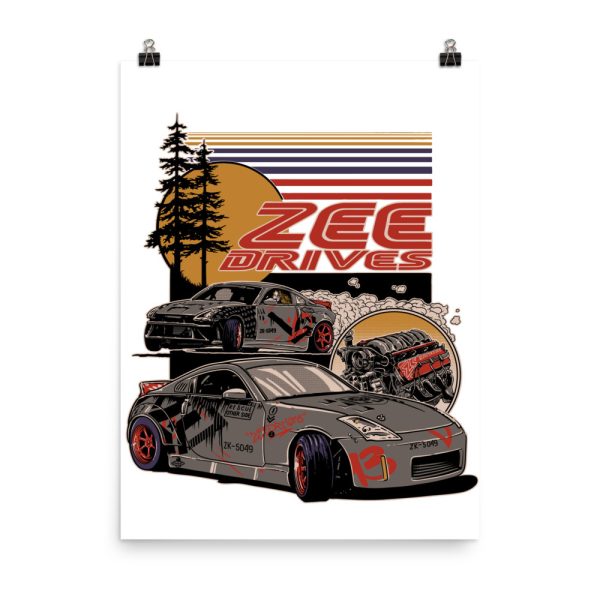 Full Color Zeedrives Poster - Image 5