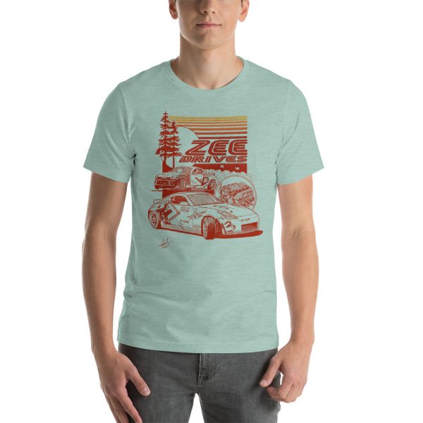 Unisex Sepia Zeedrives shirt - Image 3