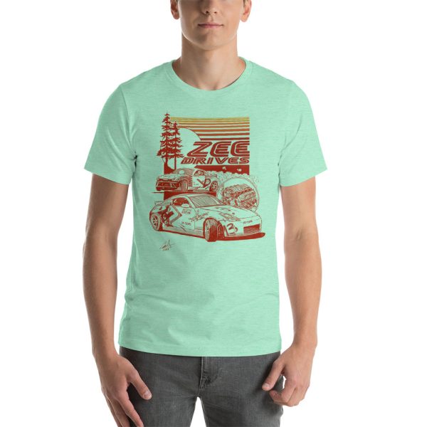 Unisex Sepia Zeedrives shirt - Image 4